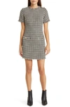 ZOE AND CLAIRE ZOE AND CLAIRE TWEED SHEATH MINIDRESS