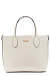 Kate Spade Bleecker Medium Saffiano Leather Crossbody Tote Bag In Cream
