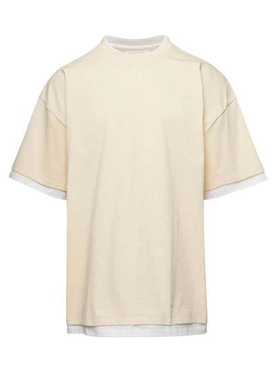 Jil Sander Looking For Miracles T-shirt White In Neutrals