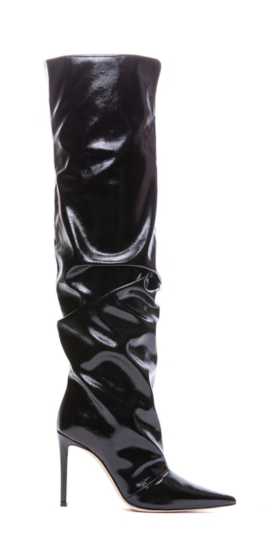 Giuseppe Zanotti Pointed Toe Boots In Black