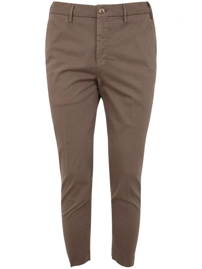 Incotex Trousers In Brown