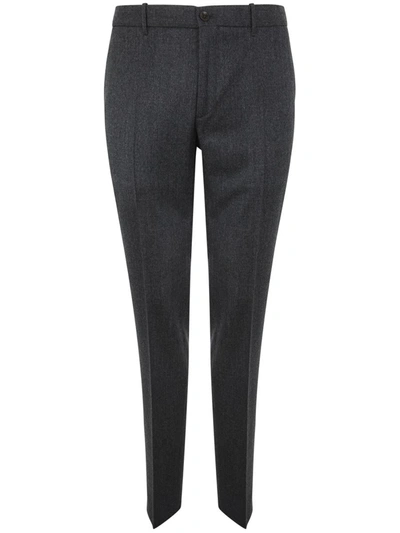 Incotex Smart Flannel Trousers Clothing In Grey