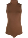 WOLFORD WOLFORD ROLL-NECK SLEEVELESS BODY