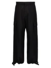 OFF-WHITE WOOLGAB PANTS BLACK