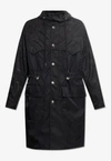 VERSACE BAROCCO JACQUARD NYLON PARKA