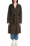 ACNE STUDIOS ONESSA DOUBLE FACE WOOL & ALPACA DOUBLE BREASTED COAT