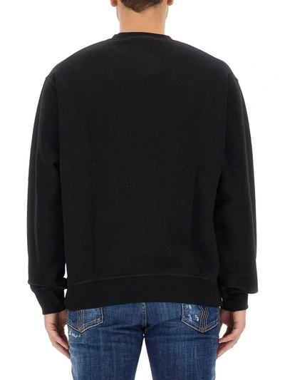Dsquared2 Cool Fit Sweatshirt In Black