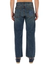 Etro Washed Blue Boyfriend Jeans In Blue
