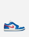 Nike Jordan Women's Air Retro 1 Low Casual Shoes In Sport Blue/gym Red/white/sail