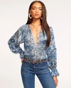 RAMY BROOK ARIA BUTTON DOWN BLOUSE