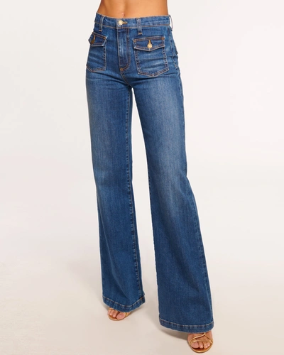 Ramy Brook Zariah Wide Leg Jean In Medium Wash