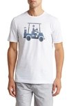 Travismathew Race You Graphic Tee In White