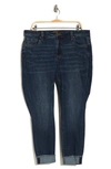 Kut From The Kloth Ascher Cuffed Ankle Straight Leg Jeans In Wedelia
