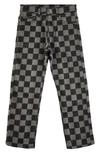 THE NEW THE NEW KIDS' HADEN CHECKERBOARD LOOSE FIT JEANS