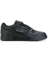 Reebok Men's Workout Plus Leather Lace Up Sneakers In Black