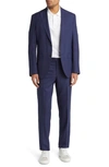 Ted Baker Karl Soft Constructed Wool Suit In Blue