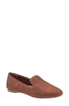 Birdies Starling Flat In Brandy Suede