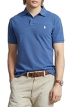 Polo Ralph Lauren Short Sleeve Cotton Polo Shirt In Fog Blue Heather