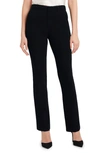 Cinq À Sept Kerry Slim Straight-leg Crepe Pants In Black