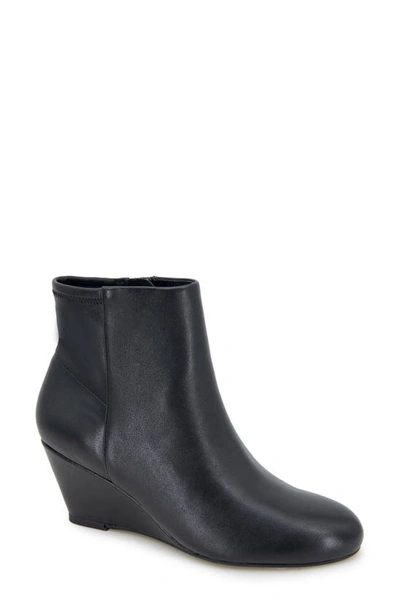 Andre Assous Kora Wedge Bootie In Black