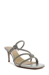 Schutz Lauryn Slide Sandal In Grey