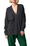 Equipment Clemence Cashmere Cardigan In Grey