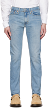 LEVI'S BLUE 512 SLIM TAPER JEANS