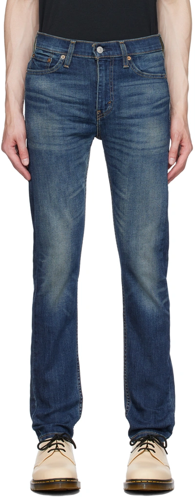 Levi's Indigo 510 Skinny Jeans In Morrow Adv