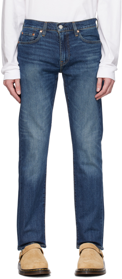 Levi's Indigo 502 Taper Jeans In Moto Cross Adv