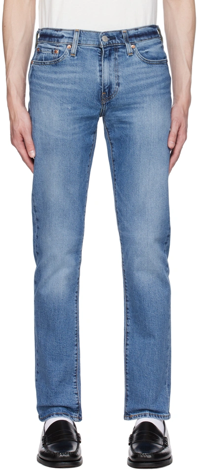 Levi's Blue 511 Slim Jeans In Mighty Mid Adv