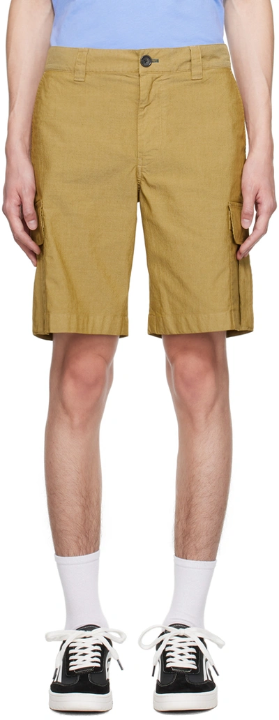 Ps By Paul Smith Brown Four-pocket Cargo Shorts In 63 Browns