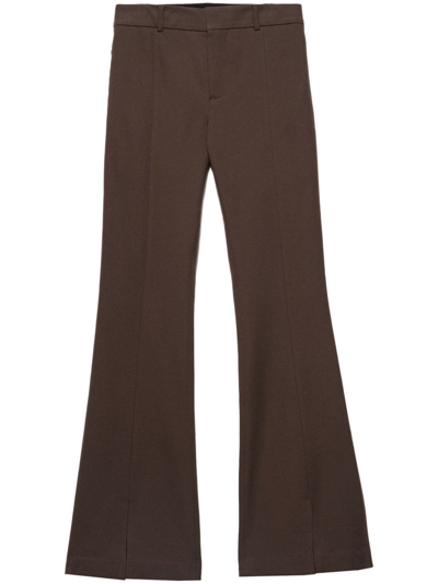 FRAME LE HIGH FLARE TROUSERS