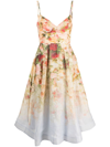 ZIMMERMANN LUMINOSITY FLORAL-PRINT DRESS