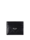 PRADA LOGO-PRINT CARDHOLDER