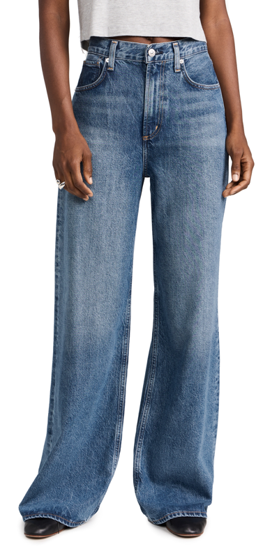 Citizen Of Humanity Paloma Baggy Jeans In Multi