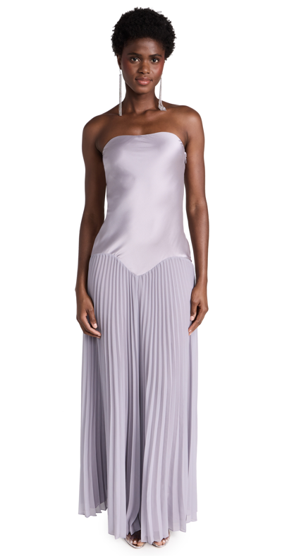 strapless open back dress Milo Pleated Mini Dress – Retrofete main image 1