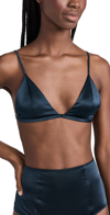 Kiki De Montparnasse Tous Les Jours Soft Wireless Triangle Bra In French Navy