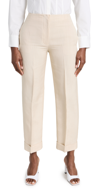 INTERIOR THE OWENS SUIT TROUSERS WHEAT