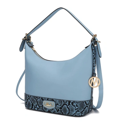 Mkf Collection By Mia K Diana Shoulder Handbag For Women's In Blue