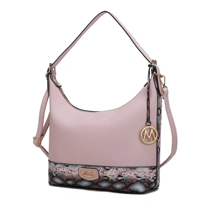 Mkf Collection By Mia K Diana Shoulder Handbag For Wome's In Pink