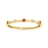Rs Pure Ross-simons Ruby- And Diamond-accented Ring In 14kt Yellow Gold