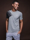 CAMPUS SUTRA MEN COLORBLOCK STYLISH ACTIVEWEAR & SPORTS T-SHIRTS