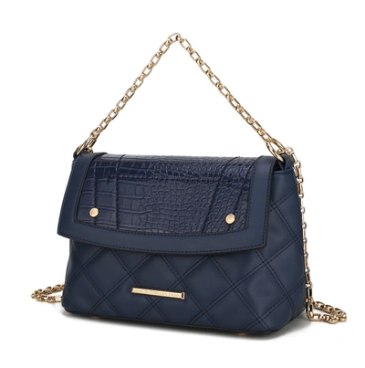 Mkf Collection By Mia K Danna Shoulder Bag In Blue