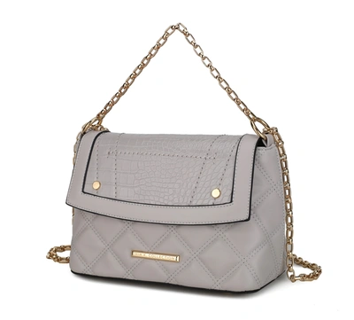 Mkf Collection By Mia K Danna Shoulder Bag In Grey