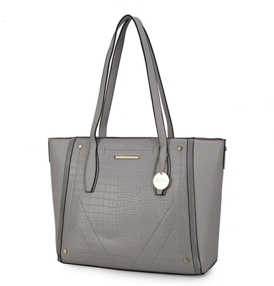 Mkf Collection By Mia K Robin Tote Bag In Grey
