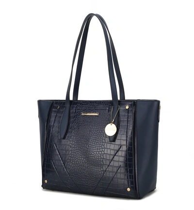 Mkf Collection By Mia K Robin Tote Bag In Blue