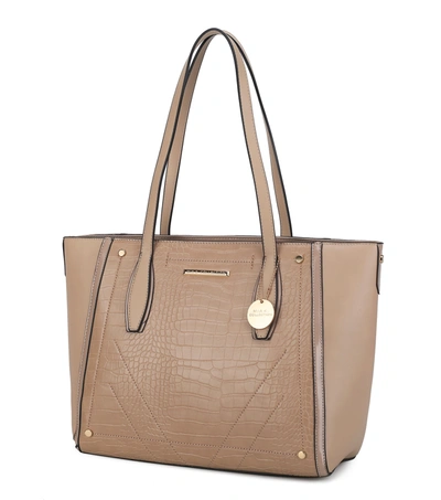 Mkf Collection By Mia K Robin Tote Bag In Beige