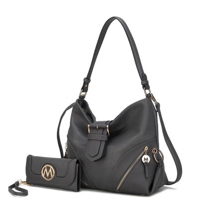 Mkf Collection By Mia K Rafaela Shoulder Bag In Grey