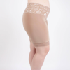 Undersummers By Carrierae Lace Anti Chafing Shortlette Slipshort 9" In Beige