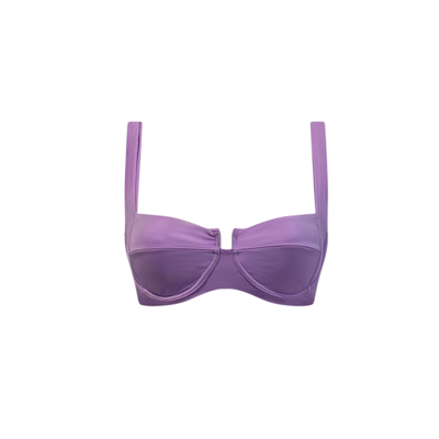 Brisea Swim Toni Top In Lilac In Purple